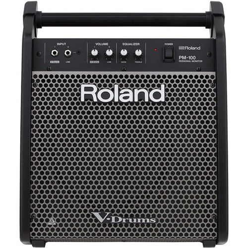 Roland PM100 High-Resolution Personal Monitor Amplifier for Roland V-Drums, Roland, Haworth Music