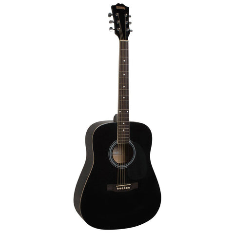 Redding RED50 Dreadnought Acoustic Guitar In Black