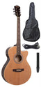 Redding RGC51CE Grand Concert Size Acoustic Guitar Pack (Natural), Redding, Haworth Music