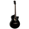 Redding RGC51CE Grand Concert Size Acoustic Guitar (Black), Redding, Haworth Music