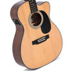 Sigma 000MC-1E Acoustic Guitar w/ Solid Sitka Spruce Top Cutaway & Pickup