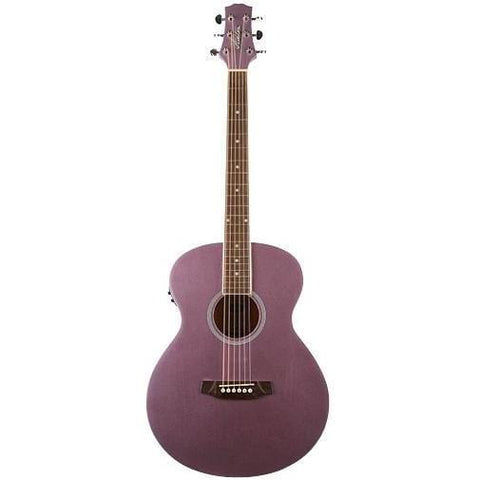 Ashton SL20EQ LS Slimline Acoustic Guitar with EQ In Pink