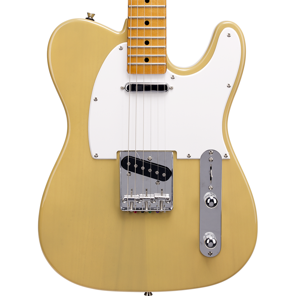 SX Vintage Series VET50 Tele Style Electric Guitar in Butterscotch Blonde
