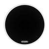Evans EQ3 Resonant Black Bass Drum Head, No Port, 20 Inch, Evans, Haworth Music