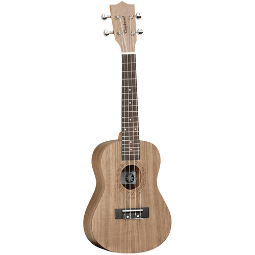 Tanglewood TWT3 Tiare Concert Ukulele All Black Walnut, Tanglewood, Haworth Music