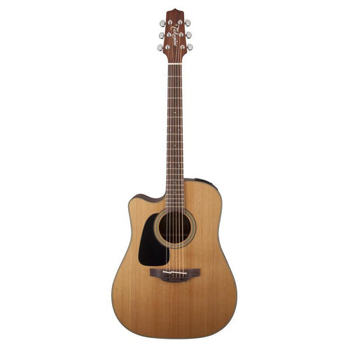 Takamine P1DC Left Handed Acoustic Electric Guitar In Natural