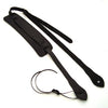 DSL Ukulele Strap Genuine Leather Black, DSL Straps, Haworth Music