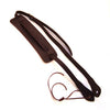DSL Ukulele Strap Genuine Leather Saddle Brown, DSL Straps, Haworth Music