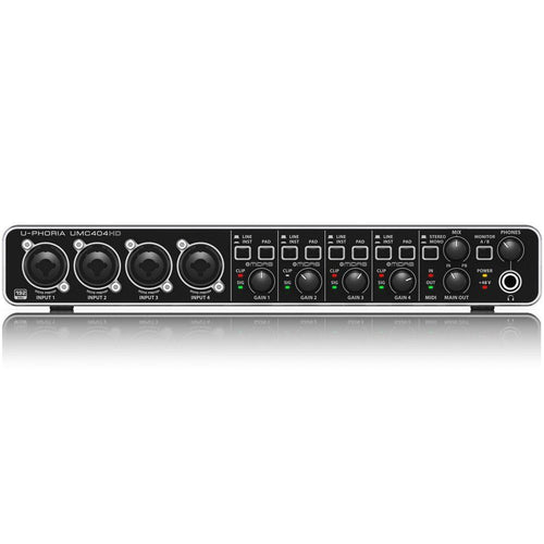 Behringer U-Phoria UMC404HD Interface, Behringer, Haworth Music