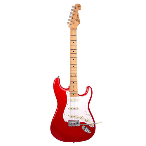 Essex Vintage style electric guitar. Candy apple red., Essex, Haworth Music