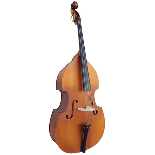 Vivo VIBL 3/4 Double Bass Laminate w Bag Antique Finish, Vivo Violins, Haworth Music