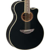 Yamaha APX700II Thin-Line Acoustic Electric Guitar w/ Solid Top In Black