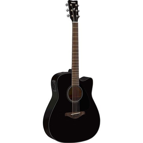 Yamaha FGX830C Acoustic Electric Guitar In Black FGX830CBL