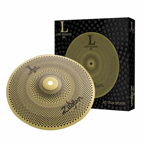 Zildjian 10" L80 Low Volume Splash, Zildjian, Haworth Music