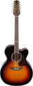 Takamine G70 Series 12 String Jumbo AC/EL Guitar with Cutaway
