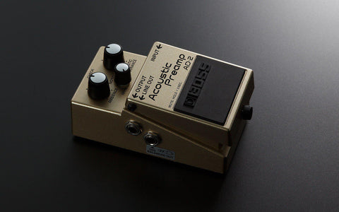 Boss AD-2 Acoustic Preamp Pedal, Boss, Haworth Music