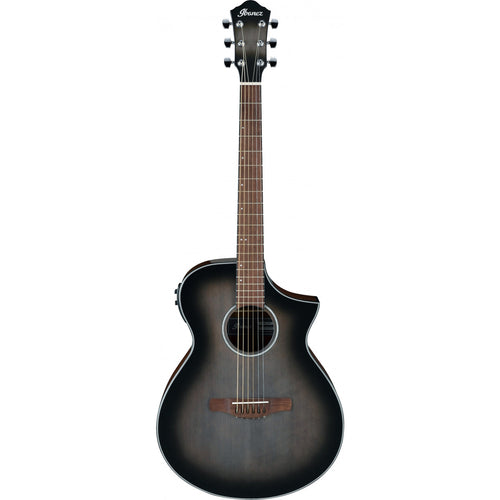 Ibanez AEWC11 TCB Acoustic Guitar in Transparent Charcoal Burst High Gloss