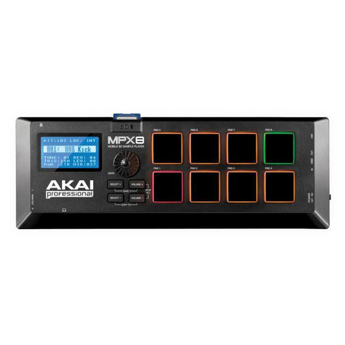 MPX8: 8-Pad SD Sample Pad Controller with USB, Akai Professional, Haworth Music
