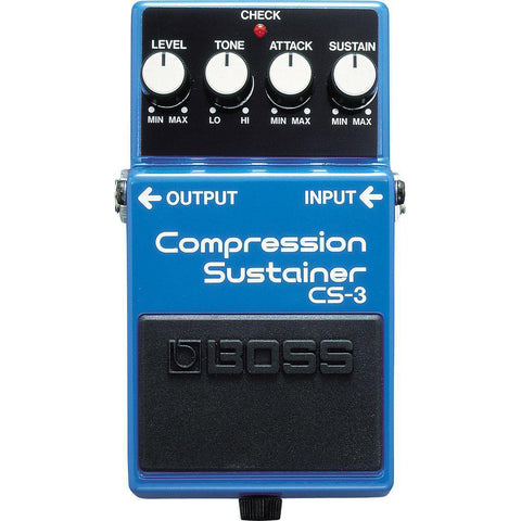 CS-3 COMPRESSION SUSTAINER EFFECT PEDAL CS3 XYZ