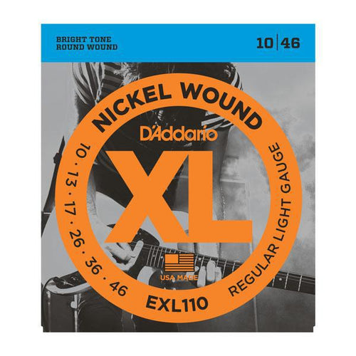 D'Addario EXL110 10-46 Electric Guitar Strings, D'Addario, Haworth Music