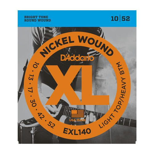 D'Addario EXL140 10-52 Electric Guitar Strings, D'Addario, Haworth Music