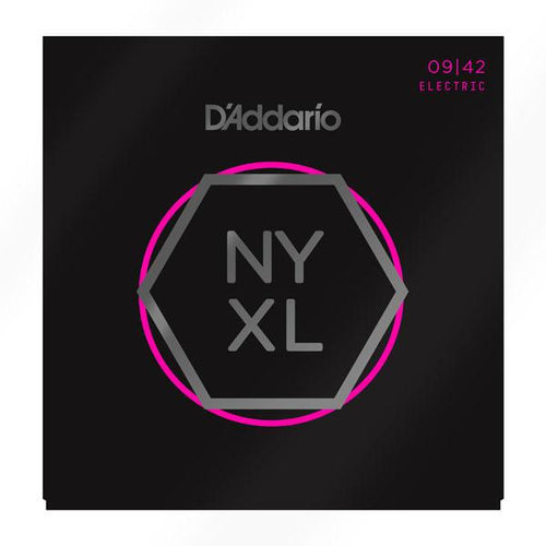 D'Addario NYXL0942 Nickel Wound Super Light 09-42 Electric Guitar Strings, D'Addario, Haworth Music