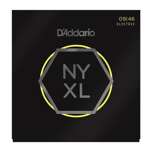 D'Addario NYXL0946 Nickel Wound Super Light Top Regular Bottom 09-46 Electric Guitar Strings, D'Addario, Haworth Music
