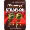 Jim Dunlop J103BR Dual Straplock Brass Strap Lok - J103BR, Dunlop, Haworth Music