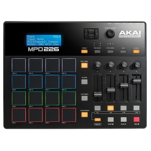 MPD232: 16 Pad Premium Controller, Akai Professional, Haworth Music