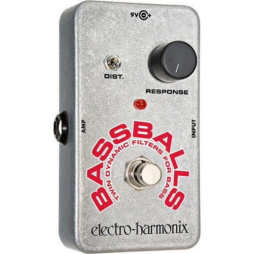 Electro-Harmonix Nano Bassballs Twin Dynamic Envelope Filter Pedal, Electro-Harmonix, Haworth Music