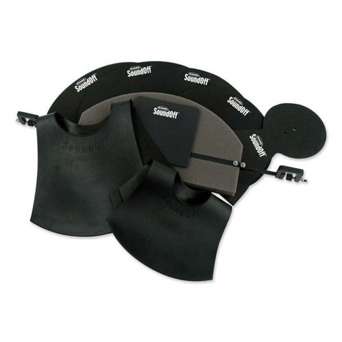 Evans SOSETSTD SoundOff Standard Size Drum Kit Mute Pad, Full Box Set, Evans, Haworth Music