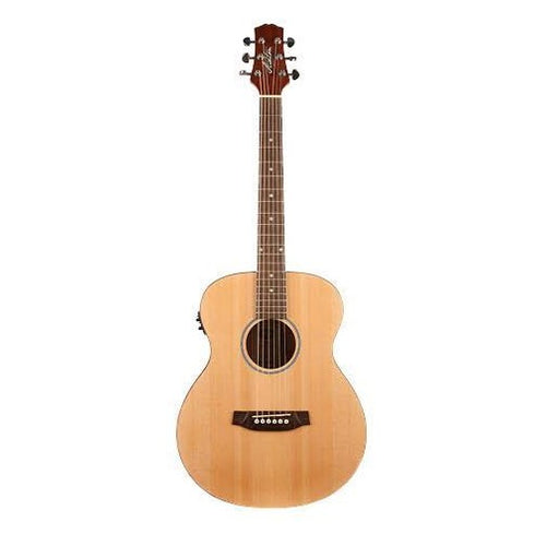 Ashton JJR20EQNTM Junior Jumbo EQ Natural with Tuner, Haworth Guitars