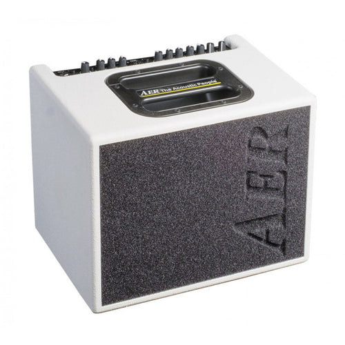 AER Compact 60 White Splatter Acoustic Guitar Amplifier