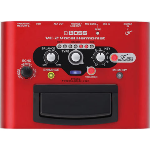 Boss VE-2 Vocal Harmonist Effects Pedal