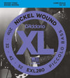 D'ADDARIO EXL280 NICKEL WOUND PICCOLO BASS STRINGS, 20-52, LONG SCALE, Haworth Guitars