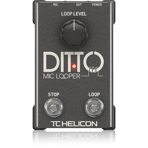 TC Electronic Helicon Ditto Mic Looper Pedal