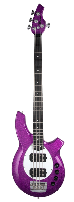 Ernie Ball Music Man Bongo 4 Fuschia Sparkle