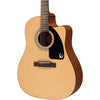 Epiphone AJ-100CE Acoustic Guitar w/ Cutaway & Pickup In Natural