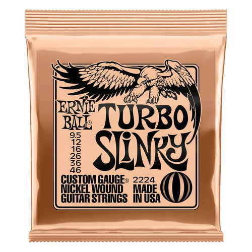 Ernie Ball Turbo Slinky 9.5-46 Electric Guitar Strings