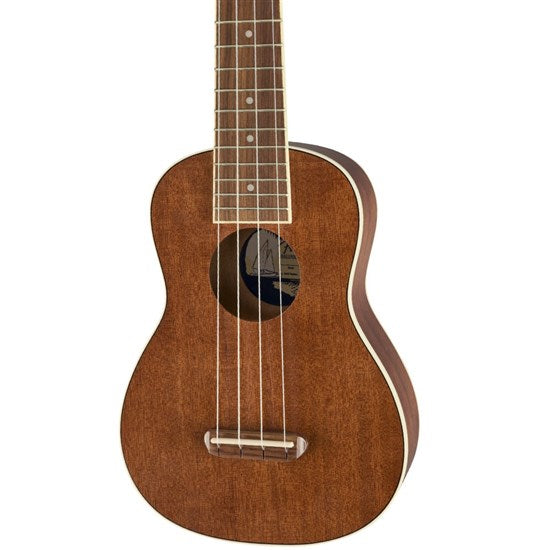 Fender Seaside Soprano Ukulele Pack inc Gig Bag In Natural