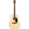 Fender CD-60S Dreadnought Acoustic Guitar Pack Walnut Fingerboard In Natural