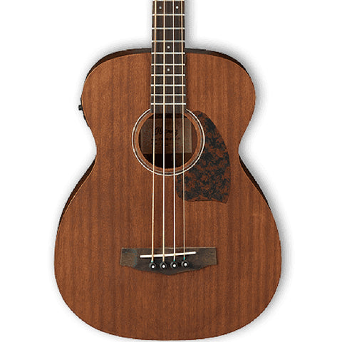 Ibanez PCBE12MH OPN Acoustic Bass Guitar In Natural Mahogany