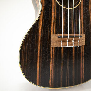 Kala KA-EBY-C Striped Ebony Concert Ukulele, Haworth Guitars