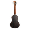 Kala KA-SSEBY-C Solid Spruce Top Striped Ebony Concert Ukulele