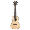 Kala KA-SSEBY-C Solid Spruce Top Striped Ebony Concert Ukulele