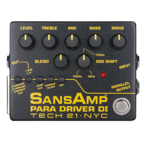 Tech 21 SansAmp Para Driver DI Preamp/Pedal