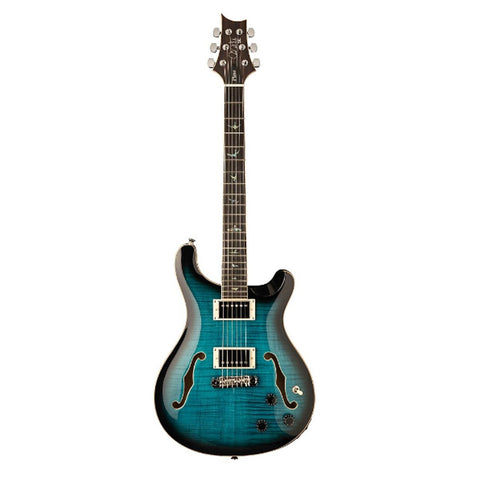 Paul Reed Smith PRS SE Hollowbody II Piezo Electric Guitar in Peacock Blue Burst