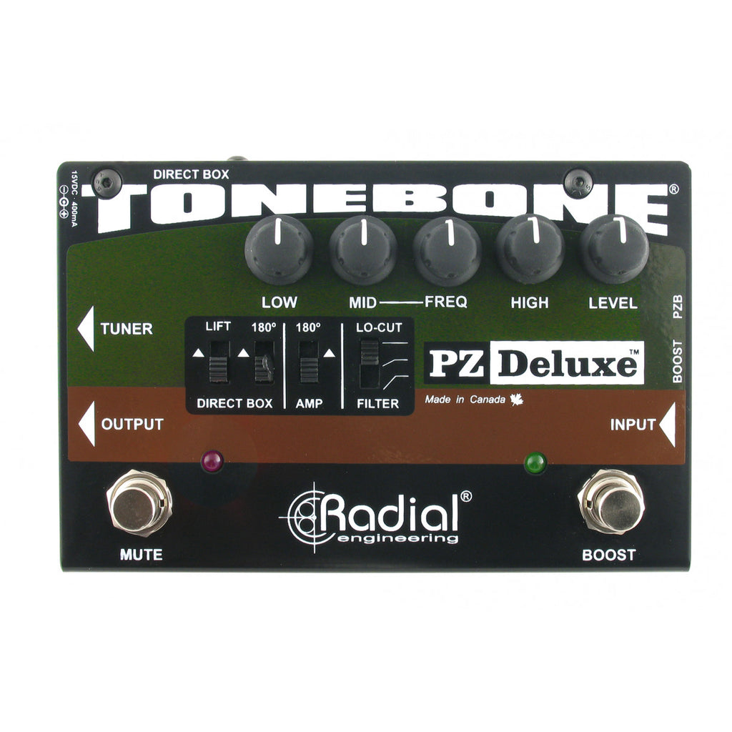 Radial PZDeluxe Acoustic Instrument Preamp