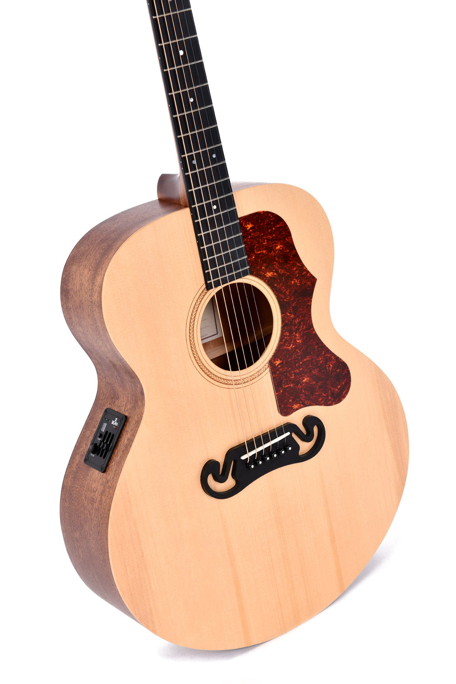 Sigma GJME Grand Jumbo Acoustic/Electric Guitar In Natural Satin