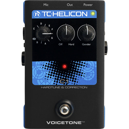 TC Helicon VoiceTone C1 Hard-Tune & Correction Pedal